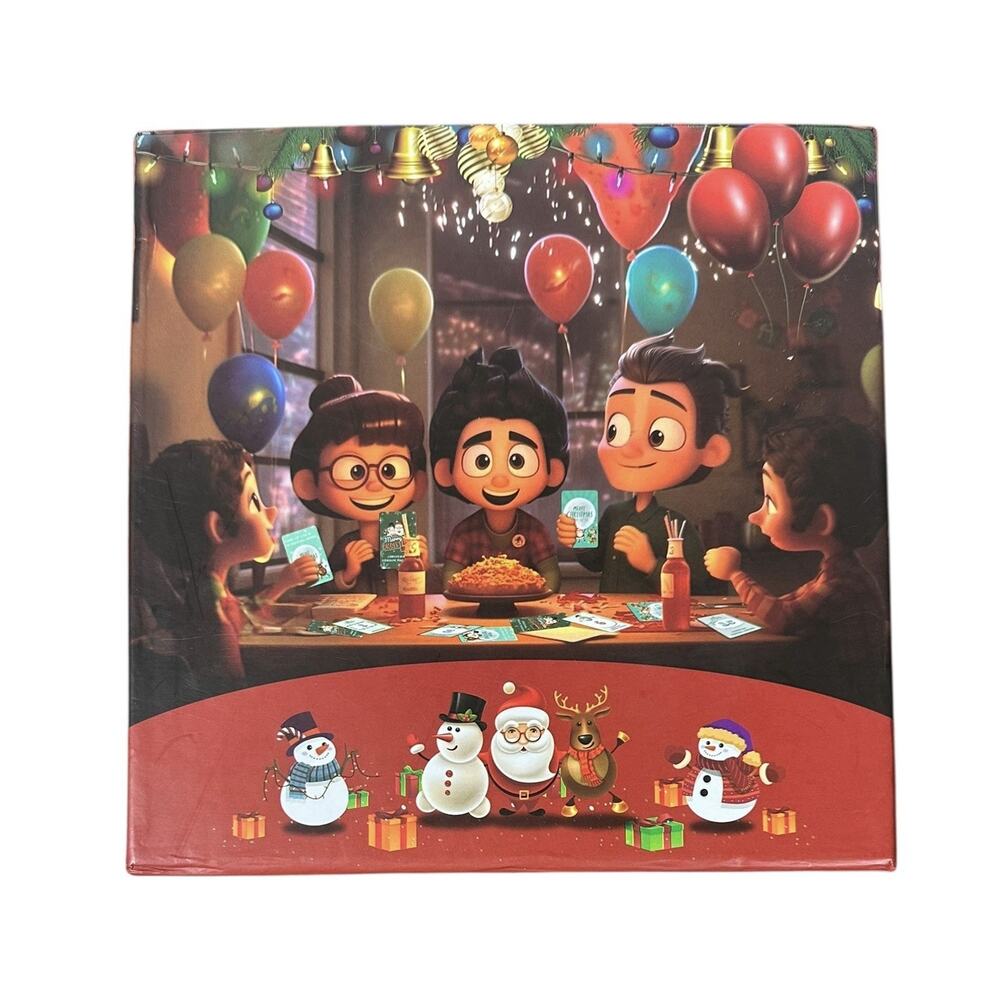 Christmas Board Game Set Advent Calendar 24-day Countdown Family Card Games